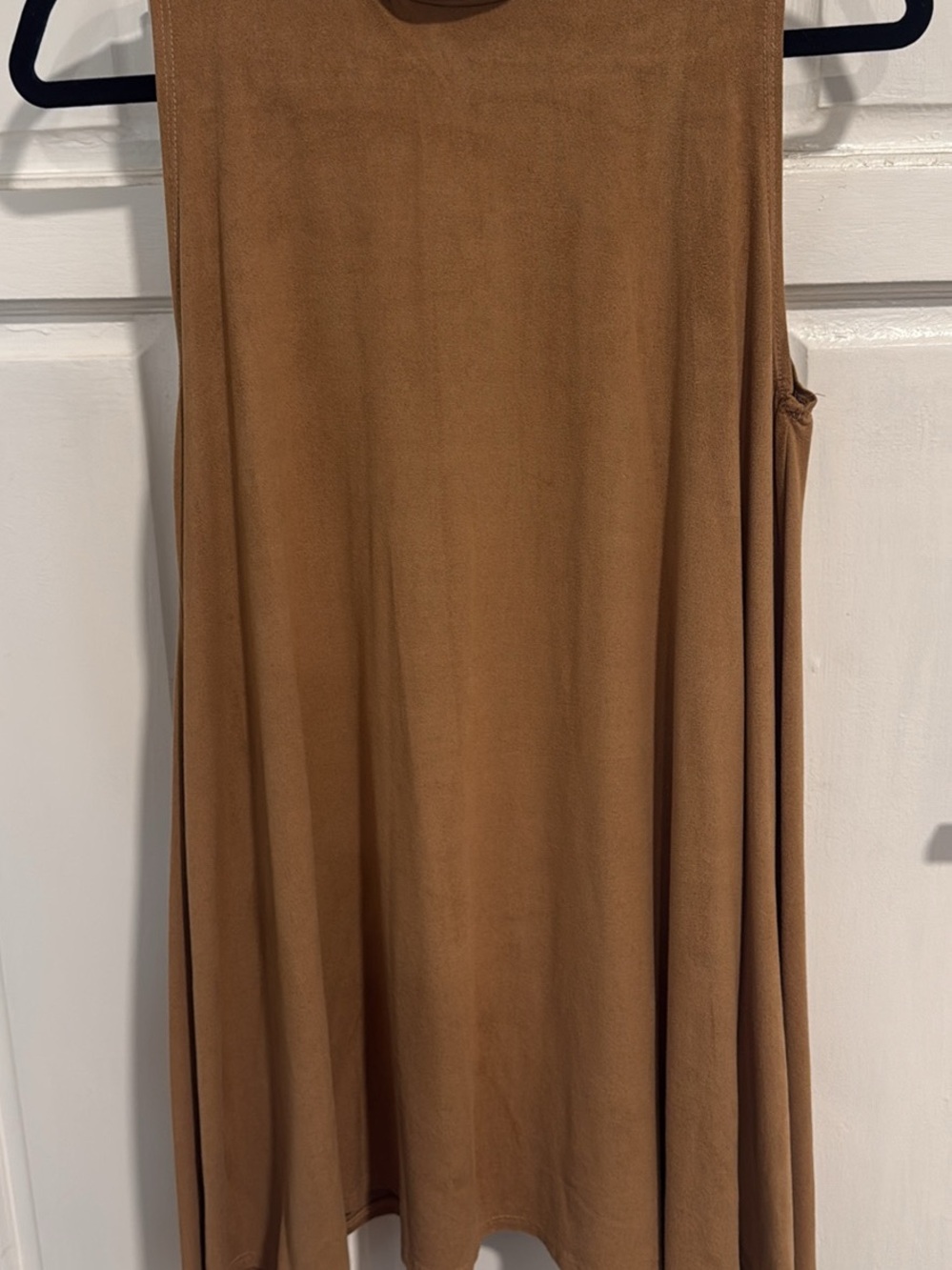 Vintage Havana Tan A-Line Swing Skirt
